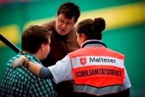 Schulsanitäter der Malteser im Einsatz. Für Fair Play und soziale Kompetenz an Schulen
